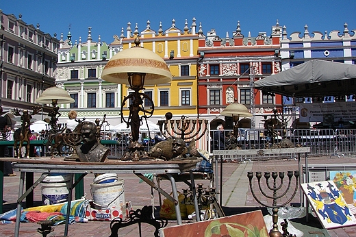 Zamojski Rynek Wielki, doroczny Jarmark Hetmaski.