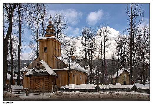 Zakopane - koci w. Klemensa na Pksowym Brzysku