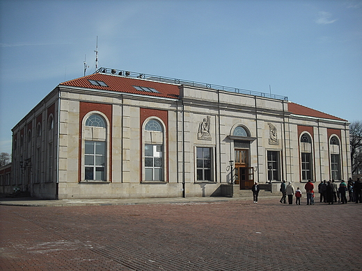 Warszawa. Zabytkowe filtry Lindleya. Budynek Zakadu Filtrw Popiesznych.