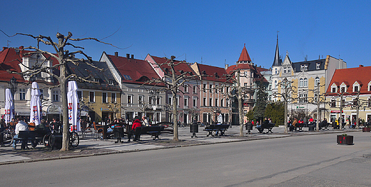 Pszczyna. Rynek.