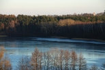 Poudniowy kraniec jeziora Wysokie Brodno