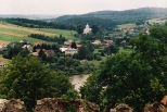 Widok z wiey klasztoru.