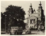 Katedra. zdjcie starej fotografii sprzed 1929 roku