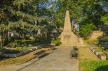 kontrowersyjny obecnie pomnik onierzy Armii Czerewonej wraz z cmentarzem