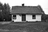 Stara chata w Puszczy Bolimowskiej (okolice Miedniewic). Mazowsze